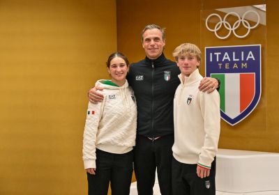 Casa Italia a Livigno: gli ospiti del 9 febbraio