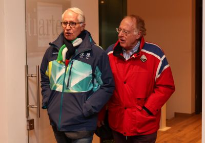 Casa Italia in Cortina: guests on 7 February