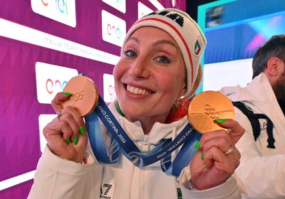 Casa Italia in Milan: guests on 12 February