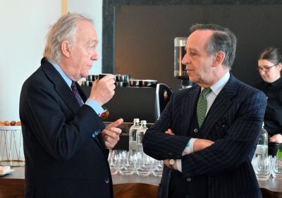 Casa Italia in Milan: guests on 20 February