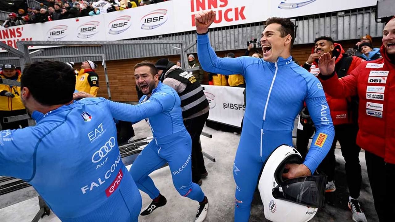 Patrick Baumgartner ritorna sul podio in Coppa del Mondo: Italia terza nel quattro di Innsbruck