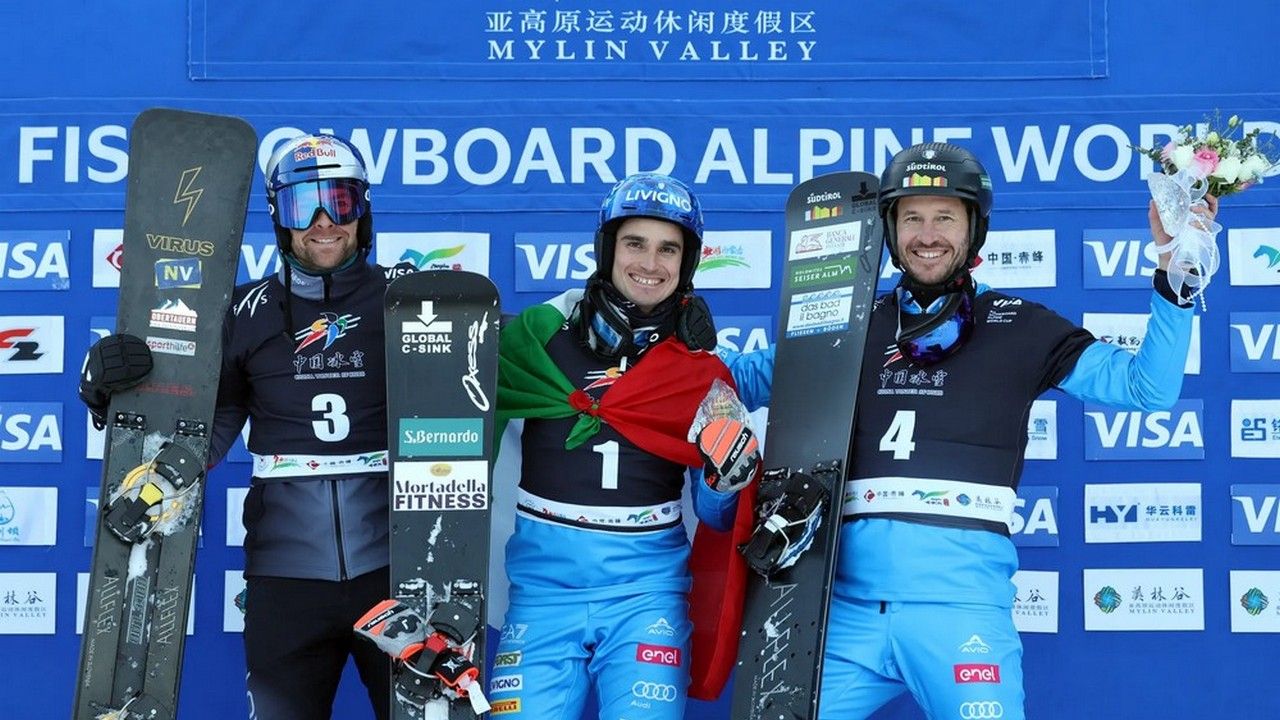 PGS, poker azzurro di podi all'opening di Coppa del Mondo in Cina: vittorie per Dalmasso e Bormolini