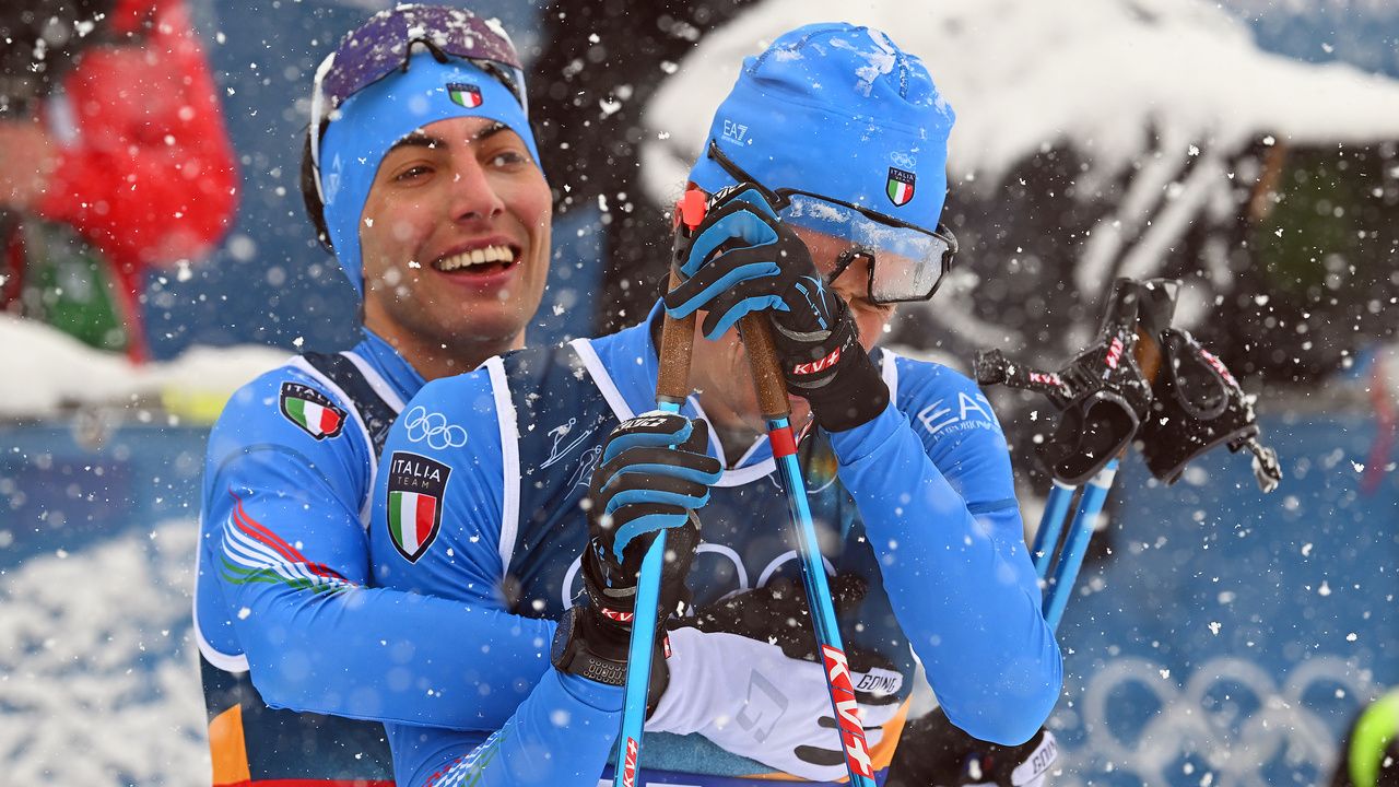 Combinata nordica: Samuel Costa e Aaron Kostner quarti in rimonta nella team sprint olimpica