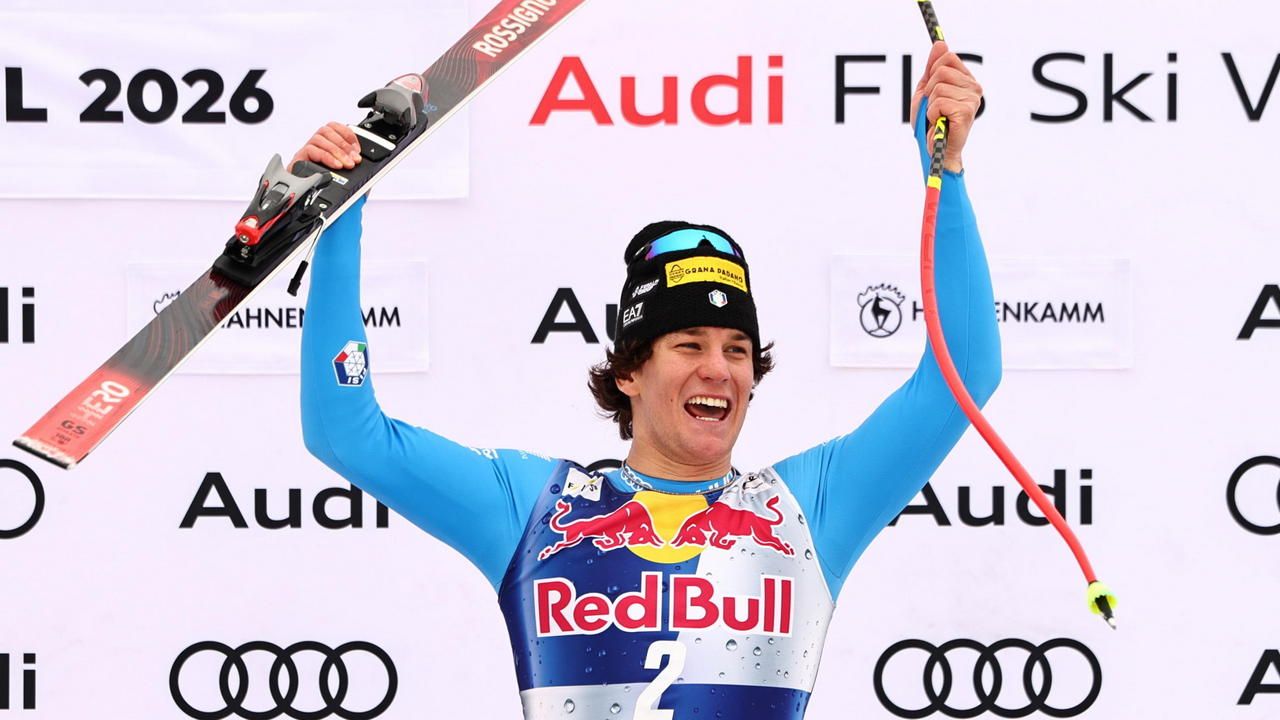 Coppa del Mondo: Giovanni Franzoni fa l'impresa e riporta l'Italia al trionfo in discesa a Kitzbühel