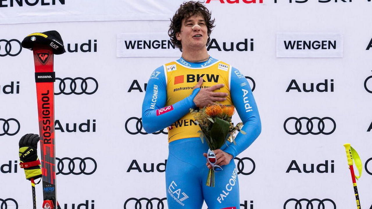 Coppa del Mondo: Franzoni trionfa in super-G e riporta l'Italia al successo a Wengen dopo 13 anni