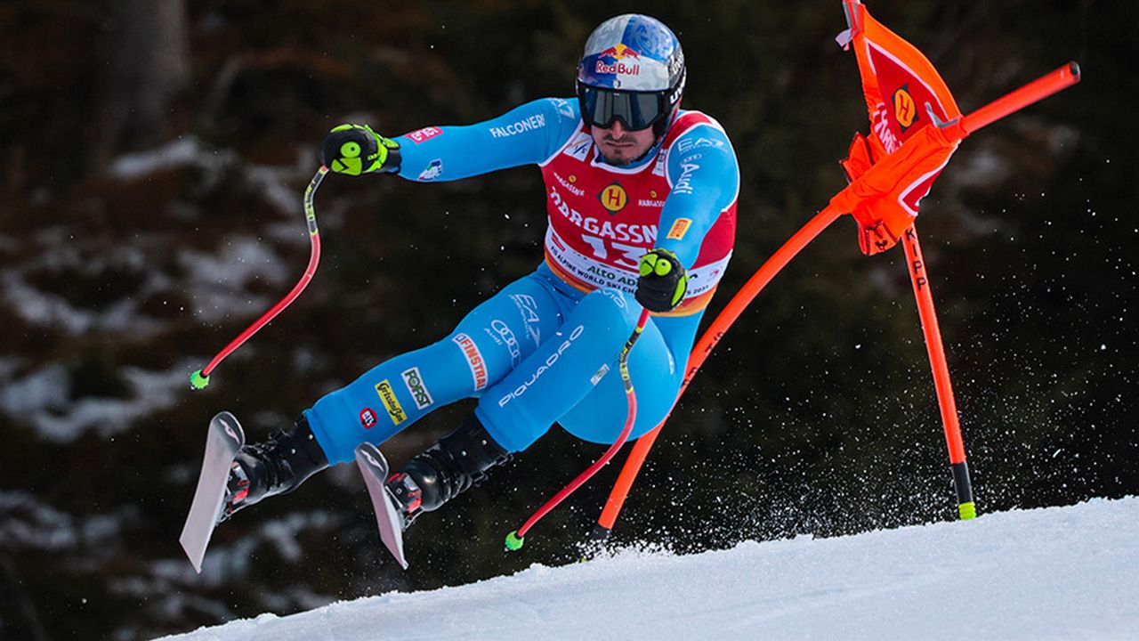 Dominik Paris terzo nella discesa in Val Gardena: primo podio stagionale in Coppa del Mondo