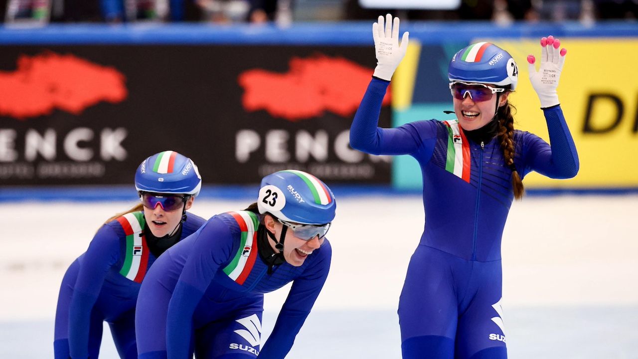World Tour: secondo posto per l’Italia nella staffetta femminile di Dordrecht