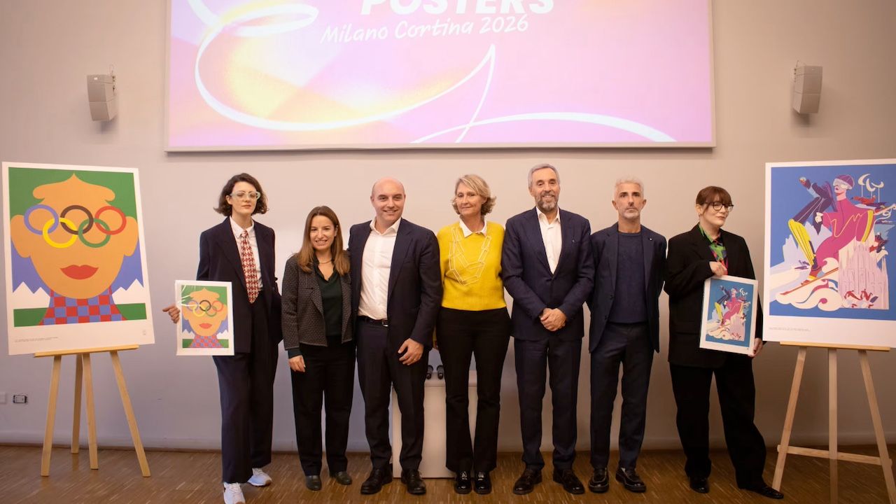  Art brings the games to life: the official iconic posters of Milano Cortina 2026 have been unveiled